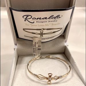 Ronaldo Jesus Loves me bracelet